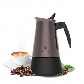 Cecotec Kaffemaskine italiensk rustfrit stål Piccolina 400 Bronze 6 kopper 200 ml