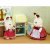 Sylvanian Families Action Figurer Sylvanian Families Mom Rabbit Chocolate / Refrigerator
