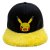 Hatt unisex Pokémon Pikachu Wink Gul Svart En størrelse
