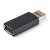 USB 2.0-kabel Startech USBSCHAAMF Sort