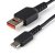 USB A til USB C-kabel Startech USBSCHAC1M Sort