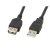USB forlængerkabel Lanberg Han-stik/Hun-stik 480 Mb/s Sort