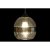 Loftslampe DKD Home Decor Gennemsigtig Metal Krystal Gylden (16 x 16 x 21 cm)