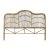 DKD Home Decor Sengegavl DKD Home Decor Hvid Natur 178 x 4 x 128 cm
