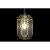 Loftslampe DKD Home Decor Krystal Gylden 220 V Kobber 50 W 16 x 16 x 27 cm