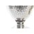 Vase DKD Home Decor Gylden Vinglas Champagne Sølvfarvet Aluminium Moderne 22 x 22 x 29 cm (2 enheder)