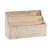 DKD Home Decor Multifunktionel organizer DKD Home Decor Hvid Natur Mangotræ 32 x 13 x 21 cm 33 x 12 x 21 cm Ark (12 enheder)