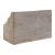 DKD Home Decor Multifunktionel organizer DKD Home Decor Hvid Natur Mangotræ 32 x 13 x 21 cm (12 enheder)