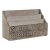 DKD Home Decor Multifunktionel organizer DKD Home Decor Hvid Natur Mangotræ 32 x 13 x 21 cm (12 enheder)