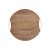 Home ESPRIT Skærebræt Home ESPRIT Gylden Natur Metal Akacie 32,3 x 31,3 x 1,4 cm