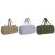 Håndtasker til damer Home ESPRIT Grøn Beige Syren 50 x 26 x 26 cm (3 enheder)