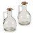 Olie og eddikesæt BIG-S3601920 Flakon 200 ml Natur Gennemsigtig Kork Glas