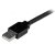 USB-kabel Startech USB2AAEXT25M Sort