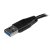 USB-kabel til Micro USB Startech USB3AUB15CMS Sort
