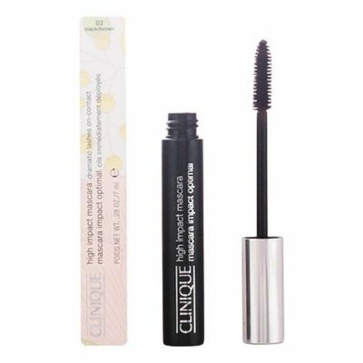 Clinique Mascara til Øjenvipper Clinique High Impact Nº 02-sort/brun 8 g