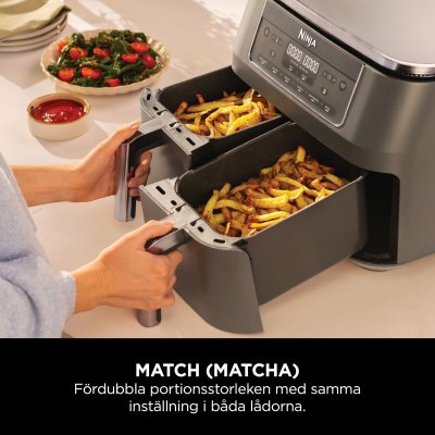 NINJA Varmluftsfrituregryde NINJA DZ300EU Grå 2400 W 7,6 L