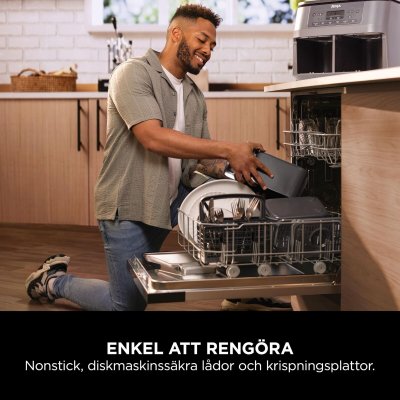 NINJA Varmluftsfrituregryde NINJA DZ300EU Grå 2400 W 7,6 L