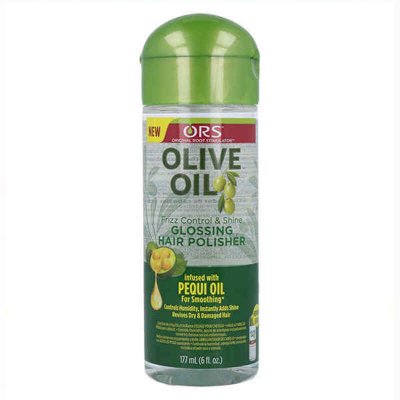Glattende Hårbehandling Ors Olive Oil Glossing Polisher Grøn (177 ml)