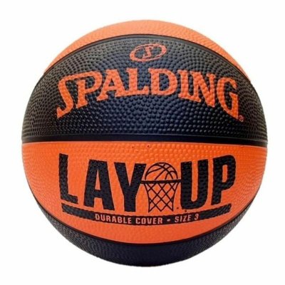 Basketball Spalding Layup TF-50 Orange Læder (Størrelse 3)