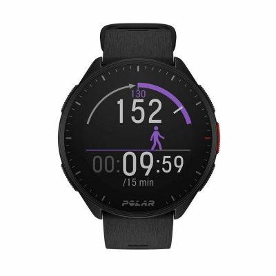 Polar Smart Watch med skridttæller Polar Sort 1,2" Ø 45 mm