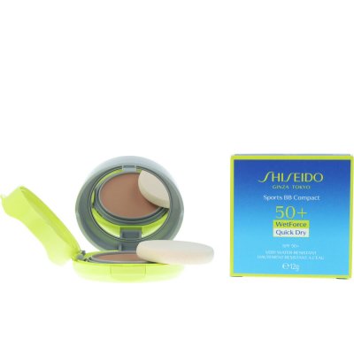 Shiseido Fugtgivende Creme med Makeupeffekt Sun Care Sports BB Compact Shiseido SPF50+ Spf 50 12 g