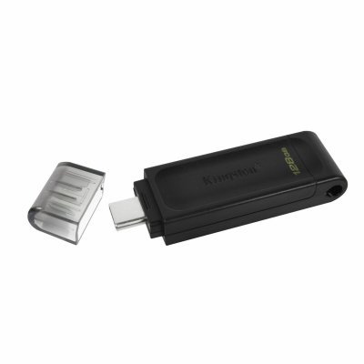 Kingston USB-stik Kingston DT70/128GB Sort 128 GB