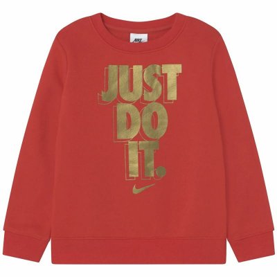 Sweaters uden Hætte til Børn Nike Gifting Rød