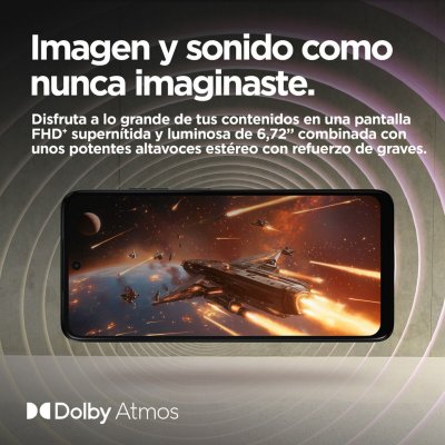 Motorola Smarttelefoner PB6E0029ES 8 GB RAM 512 6, 72" Grå Plast