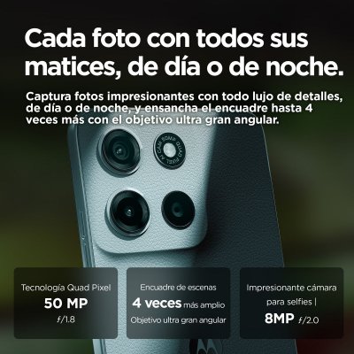 Motorola Smartphone Motorola G15 6,72" 8 GB RAM 512 GB Lyseblå