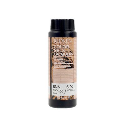 Permanent Farve Redken 6NN-Chocolate Mousse (60 ml)