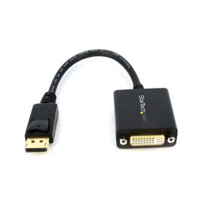 DisplayPort til DVI-mellemstik Startech DP2DVI2              Sort