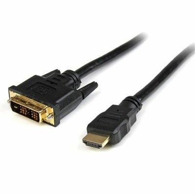 Startech HDMI til DVI-adapter Startech HDDVIMM5M Sort 5 m