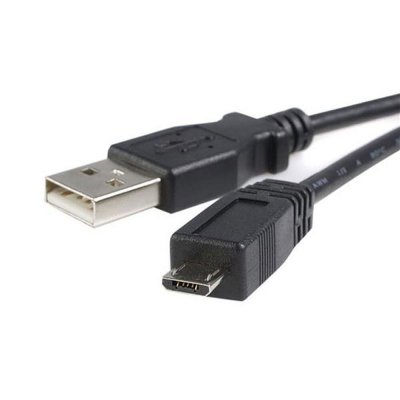 Kabel Micro USB Startech UUSBHAUB50CM Sort