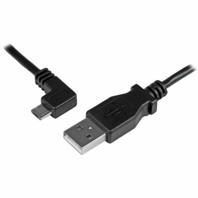 USB-kabel Startech USBAUB50CMLA Sort 0,5 m