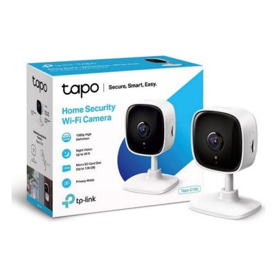 IP-kamera TP-Link Tapo C100 1080 px WiFi Hvid
