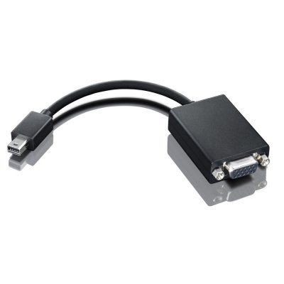 MiniDisplayPort til VGA omformer Lenovo 0A36536 Sort
