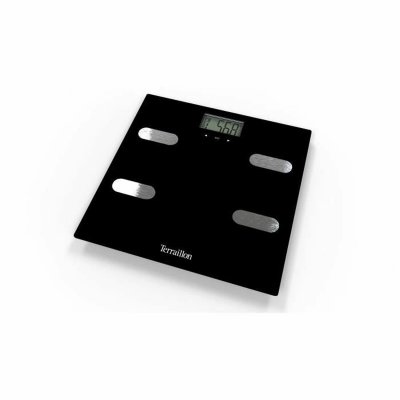 Digital badevægt Terraillon Fitness 14464 Sort Hærdet glas