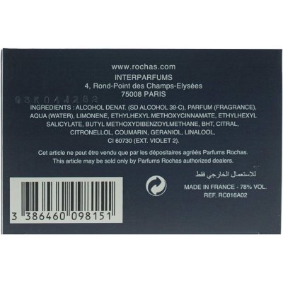 Rochas Herreparfume Rochas L'Homme EDT 60 ml