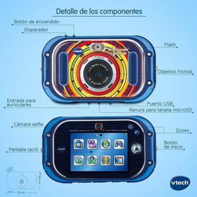 Vtech Børns digitalkamera Vtech Kidizoom Touch 3,5" 5 Mpx