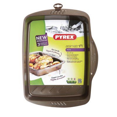 Pyrex Non-stick Bageplade Pyrex Brun Sort Metal Stål