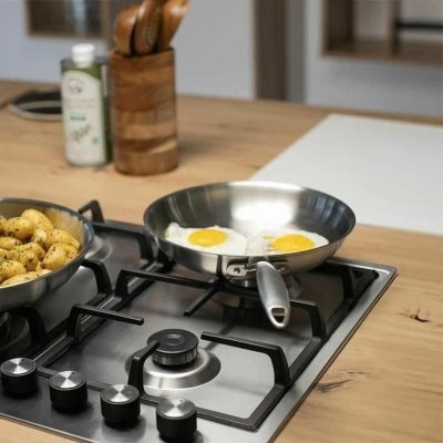 Stegepande Livoo Rustfrit stål Stål Ø 24 cm