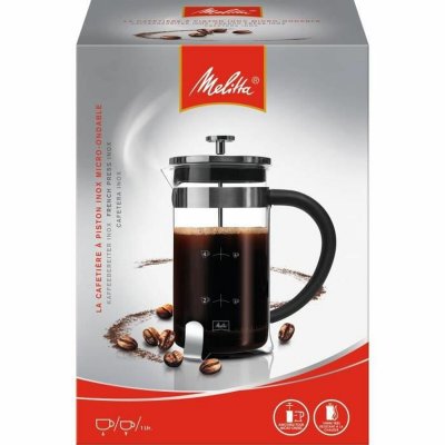 Melitta Kaffekande med stempel Melitta Premium 1 L 8 Skodelice