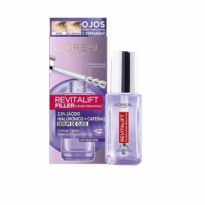 L'Oreal Make Up Serum til Øjenpleje L'Oreal Make Up Revitalift Filler 20 ml Anti-rander Anti-rynke