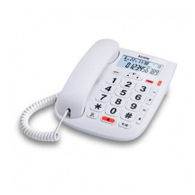 Fastnettelefon til ældre Alcatel T MAX 20 Hvid