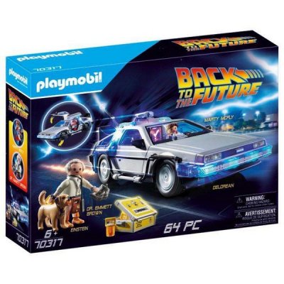 Playset Action Racer Back to the Future DeLorean Playmobil 70317