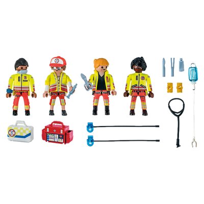 Playmobil Playset Playmobil 71244 City Life Rescue Team 25 Dele