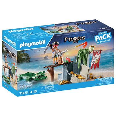 Playset Playmobil Krokodiel Piraat 59 Onderdelen