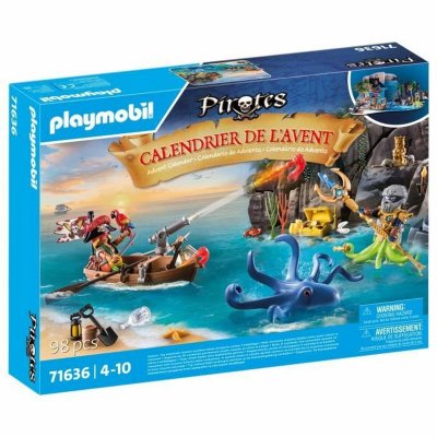 Playmobil Adventskalender Playmobil 71636 Pirate Advent Calendar Plastik