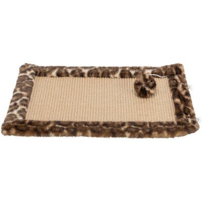 Trixie Kradsebrætter til katte Trixie Leo Brun Polyester Sisal EVA 55 x 35 cm Tæppe