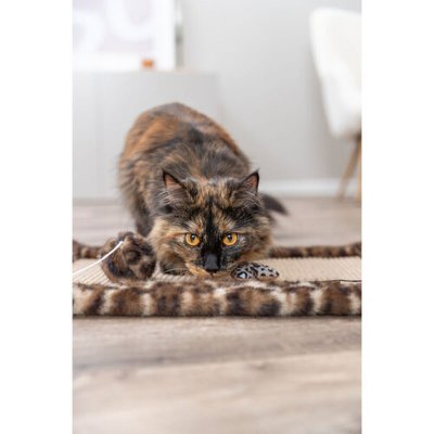 Trixie Kradsebrætter til katte Trixie Leo Brun Polyester Sisal EVA 55 x 35 cm Tæppe